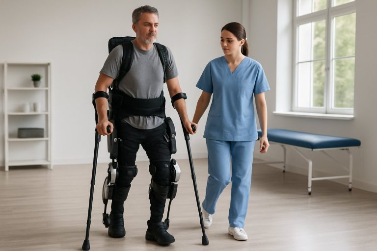 Robotică exoscheletală pentru reabilitarea ortopedică: Creșterea pieței în 2025 și inovații.